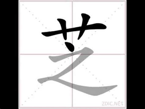 芝 比劃|“芝”字到底算几划？